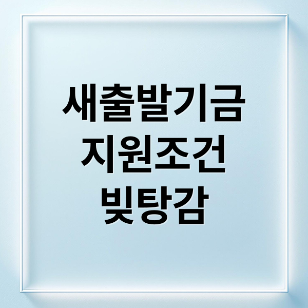 새출발기금
지원조건
빚탕감 (이재명정부 새출발기금의 헛점, 채무상환 능력있는  사람들도 빚탕감해주는 부실 발생, 낭비된 세금 어떻게 배상될까?)
