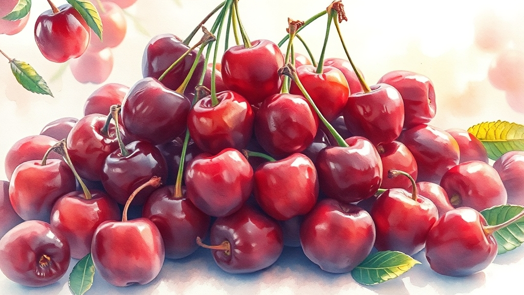 염증 완화, 관절 건강 (watercolor 스타일)