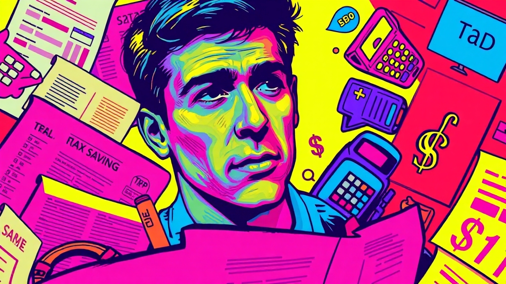 종합소득세 신고, 어떻게 할까요? (popart 스타일)