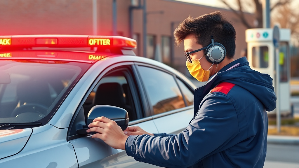 삼성화재 긴급출동 서비스: 무엇을 도와드릴까요? (realistic 스타일)