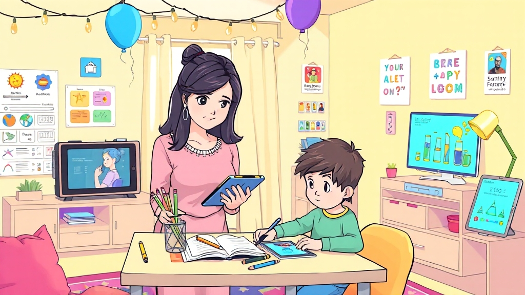 효율적인 학습 전략 (cartoon 스타일)
