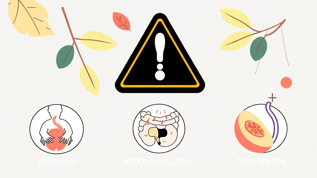자보티카바 부작용 및 주의사항: 안전하게 섭취하기 (illustration 스타일)
