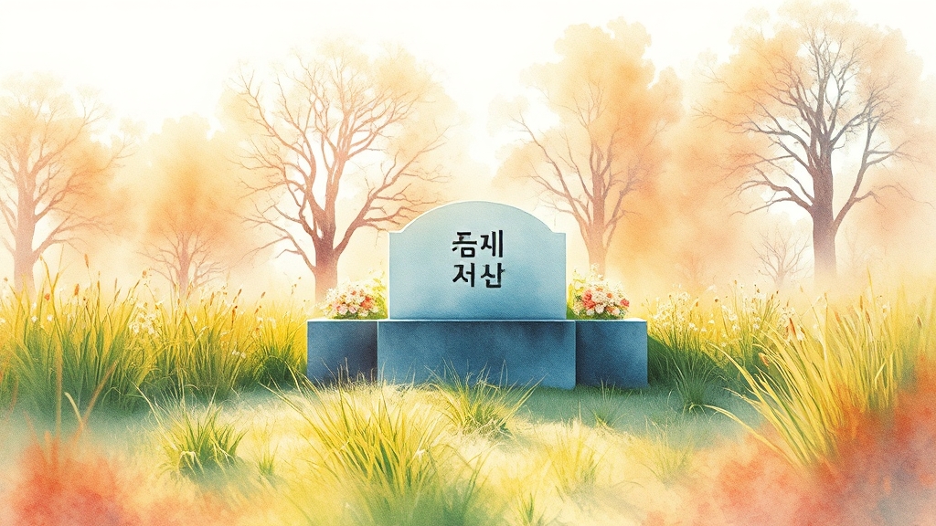 마무리: 편리하고 의미있는 추석을! (watercolor 스타일)