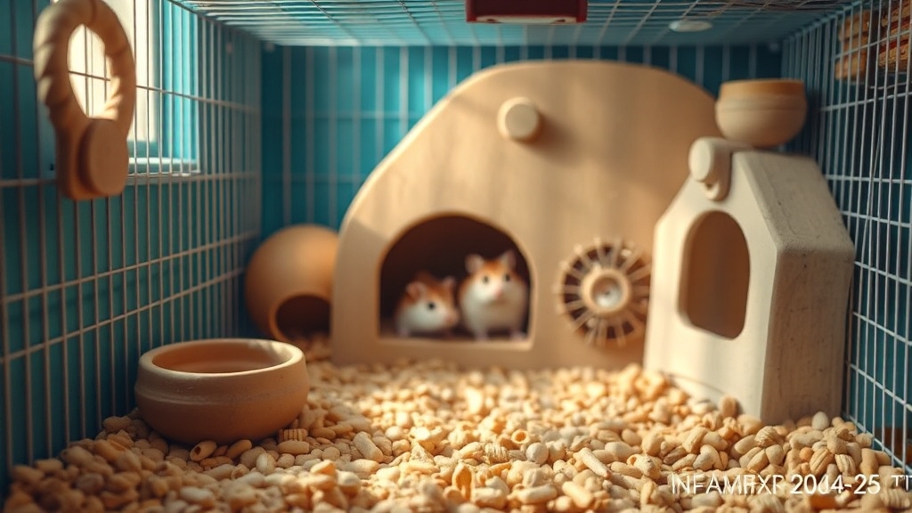 사육 환경 및 용품 (realistic 스타일)