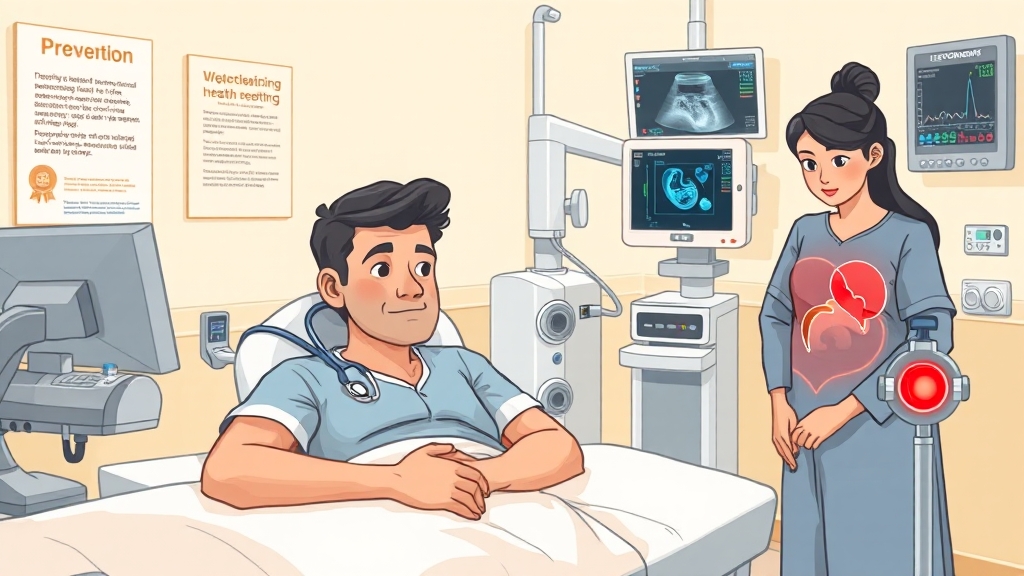 종합 건강검진, 어떤 항목을 봐야 할까요? (cartoon 스타일)