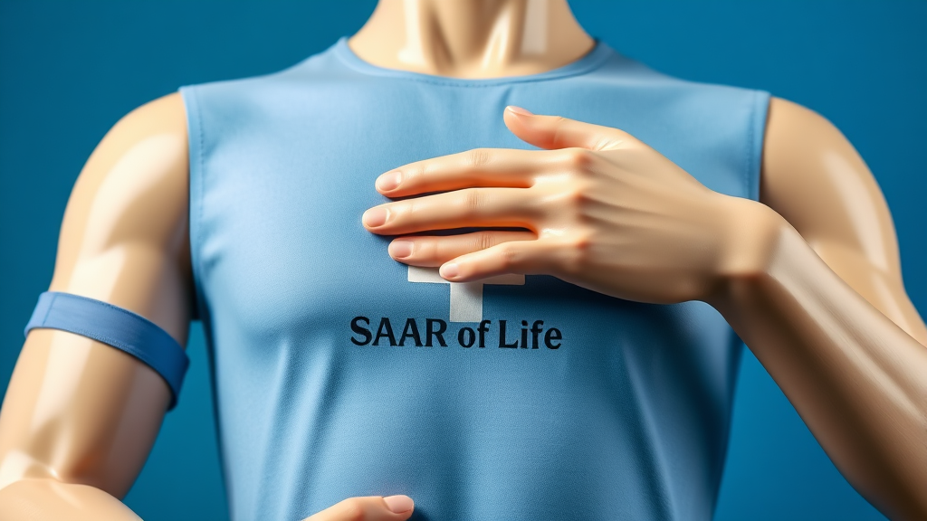 CPR 순서, 완벽 가이드 (realistic 스타일)