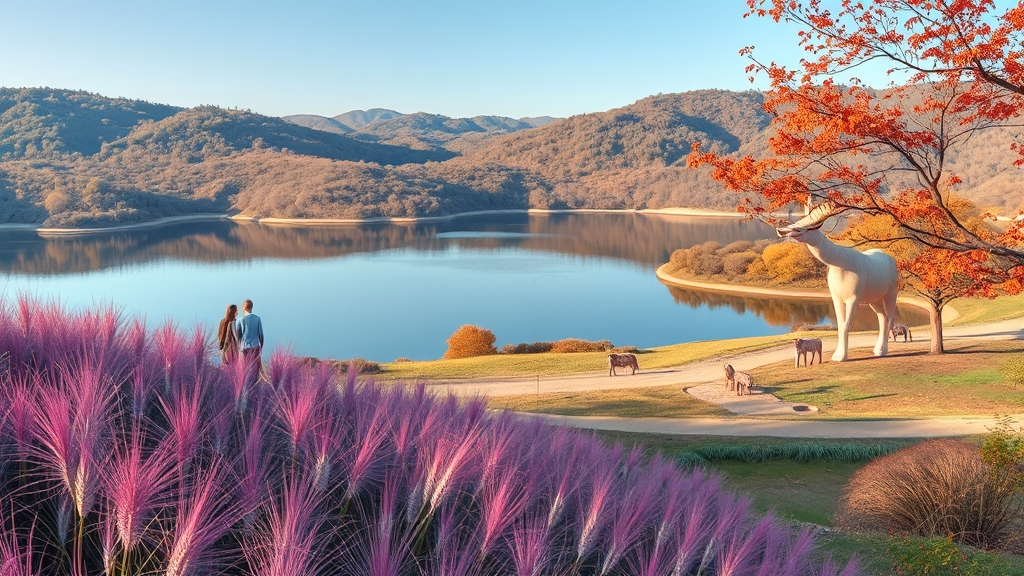 허브아일랜드 주변 명소 (realistic 스타일)