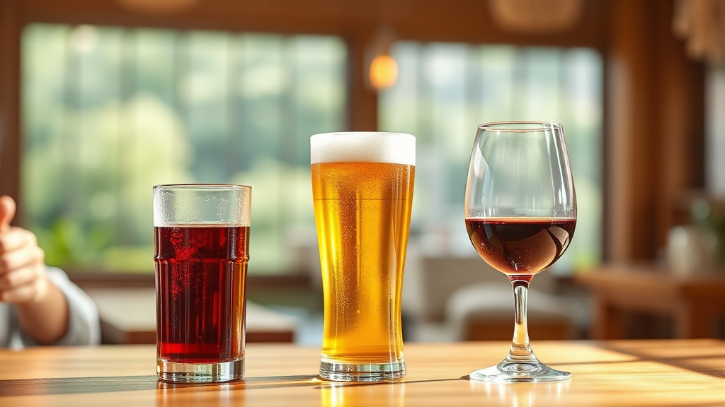 술 종류별 효과 비교 (realistic 스타일)