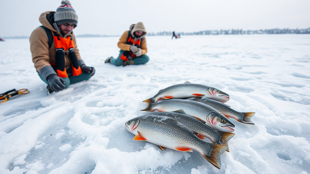 낚시 준비물 완벽 정리 (realistic 스타일)