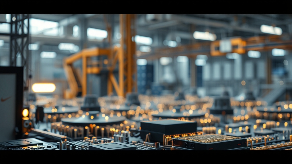 AI 반도체 시장, 삼성전략은? (realistic 스타일)