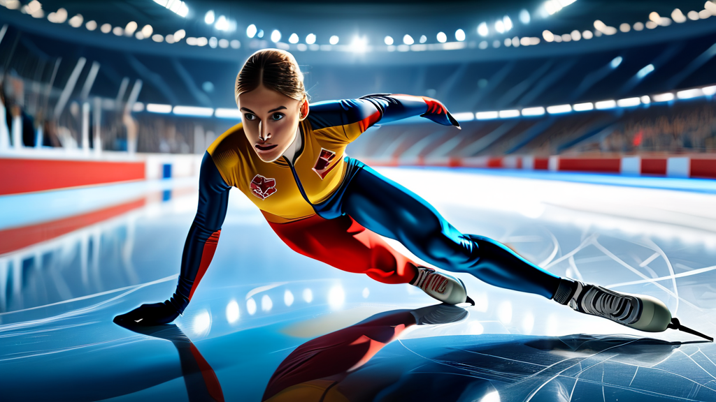 스포츠계의 흥미로운 이야기 (realistic 스타일)