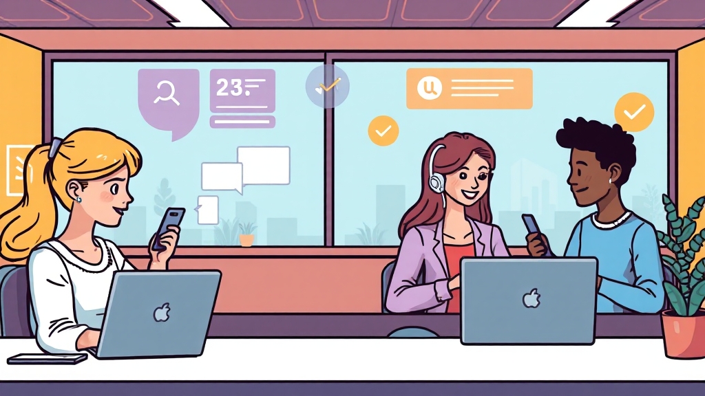 온라인 & 전화 예약 방법 (cartoon 스타일)