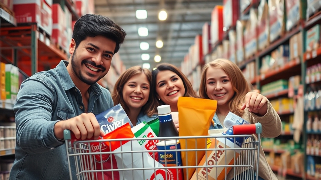 코스트코 매장 방문 정보: 위치, 영업시간, 시설 안내 (realistic 스타일)