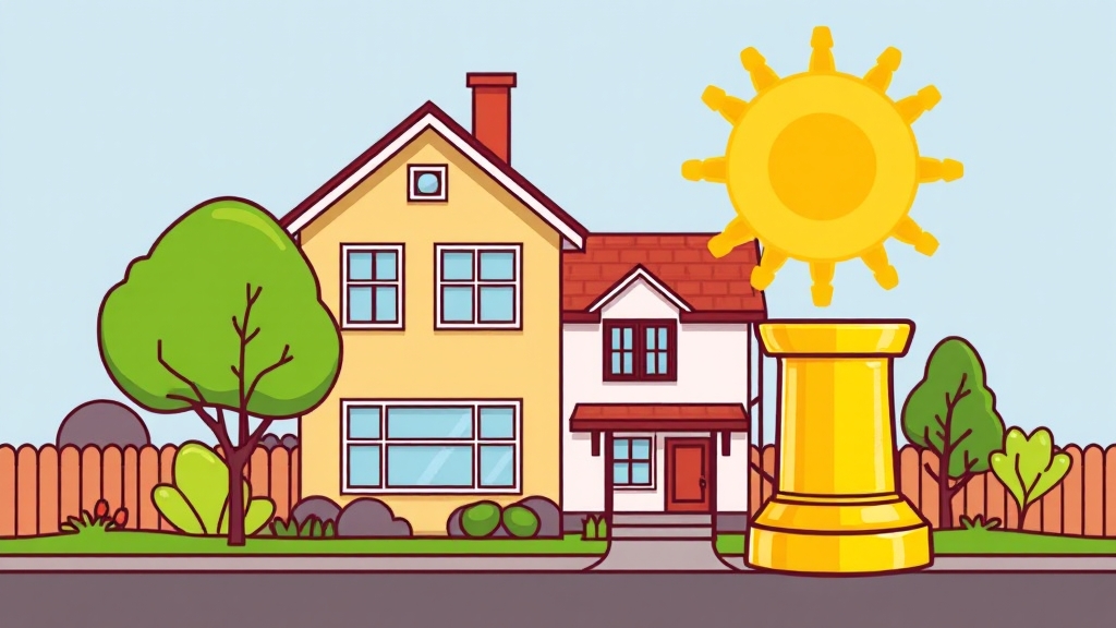 2025년 종부세 개정 사항 및 유의점 (cartoon 스타일)