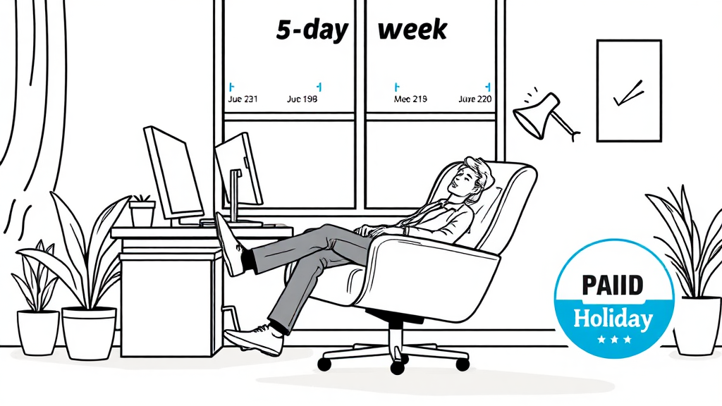 주휴수당이란? (illustration 스타일)