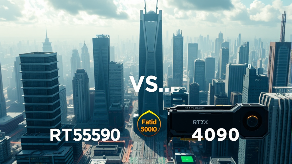 RTX 5090 vs RTX 4090: 성능 비교 및 선택 가이드 (realistic 스타일)