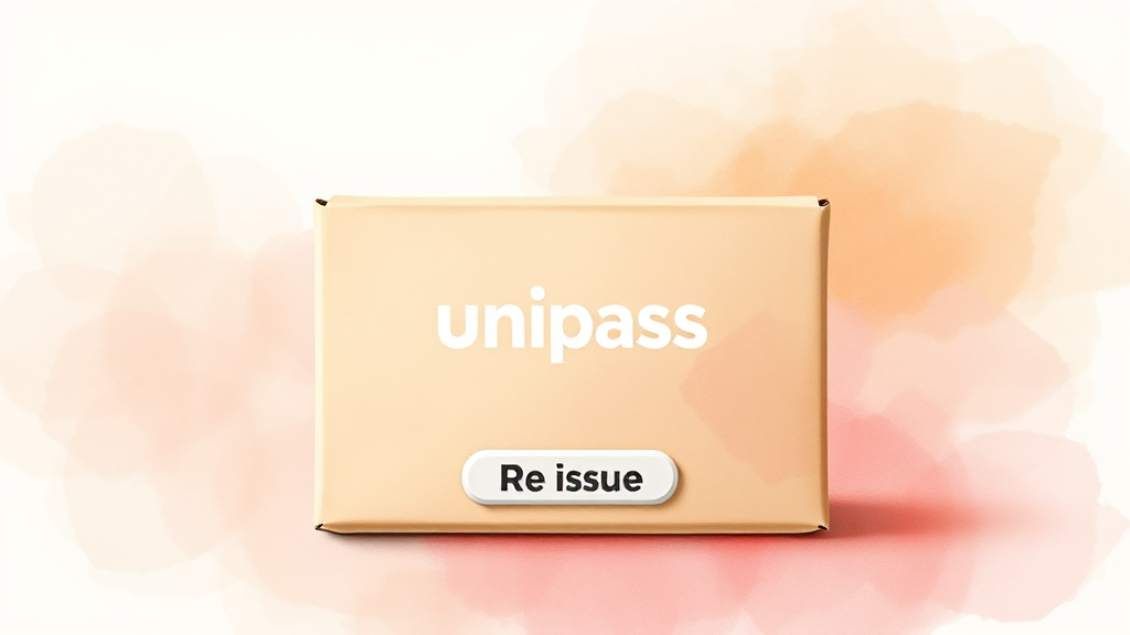 유니패스에서 재발급 받는 법 (watercolor 스타일)