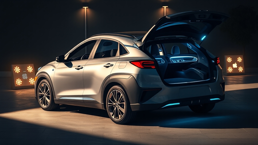 코나 하이브리드 트림 및 사양 (realistic 스타일)