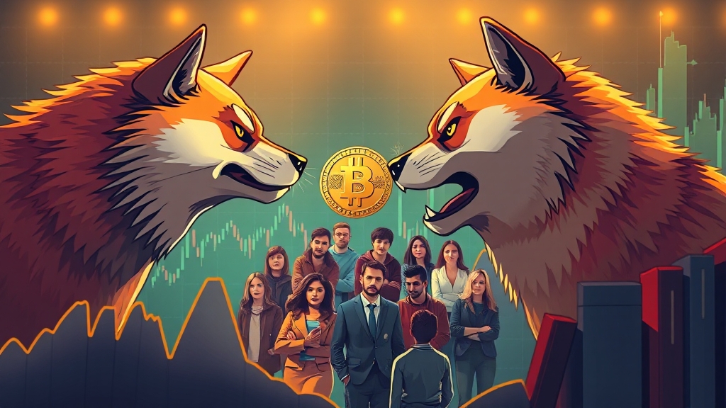 시바이누 vs 도지코인, 투자 관점 비교 (illustration 스타일)