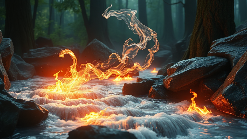 제리에의 과거와 플람메와의 연결고리 (realistic 스타일)