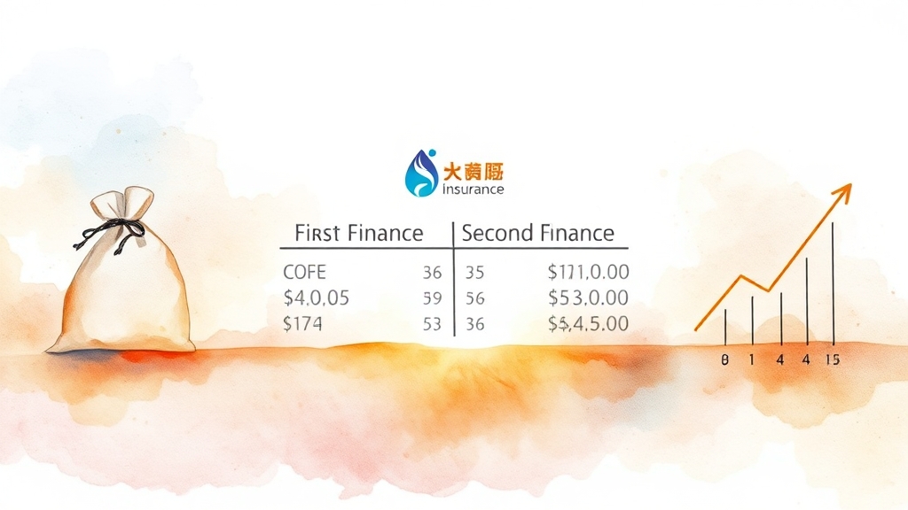 금융기관별 대출 특징 (watercolor 스타일)