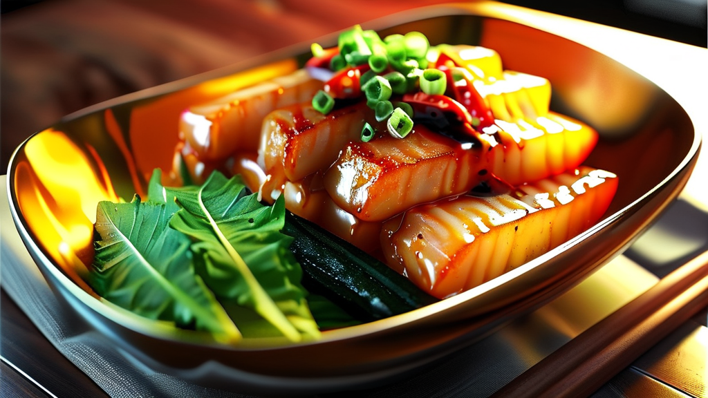 맛의 완성도를 높이는 꿀팁과 꿀조합 메뉴 추천 (realistic 스타일)