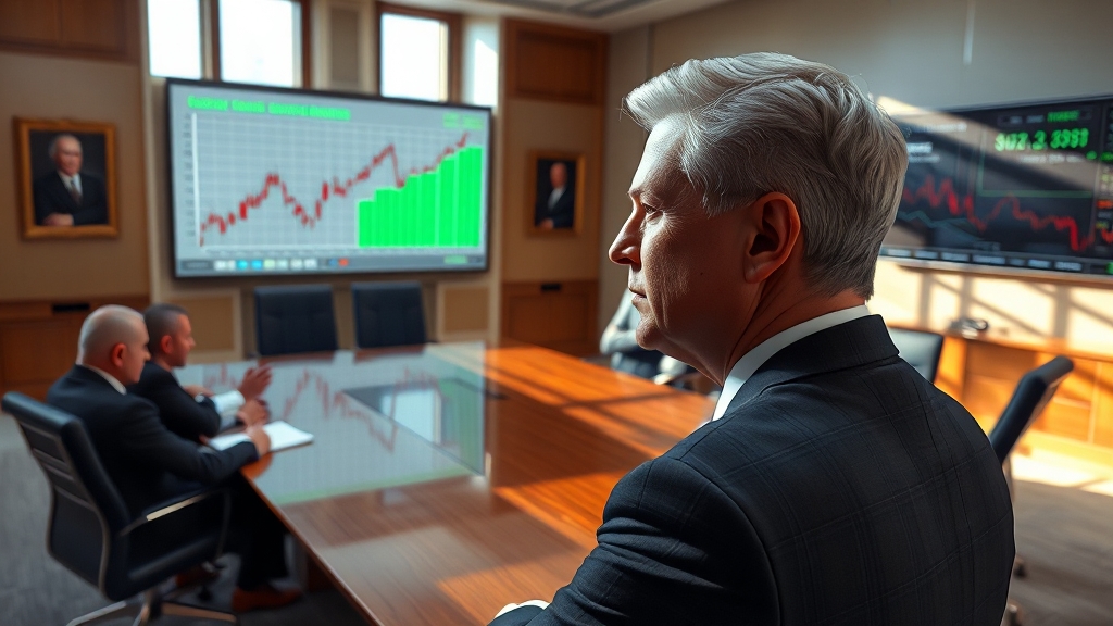 금리 인하 결정 요인: 파월 의장의 입장 (realistic 스타일)