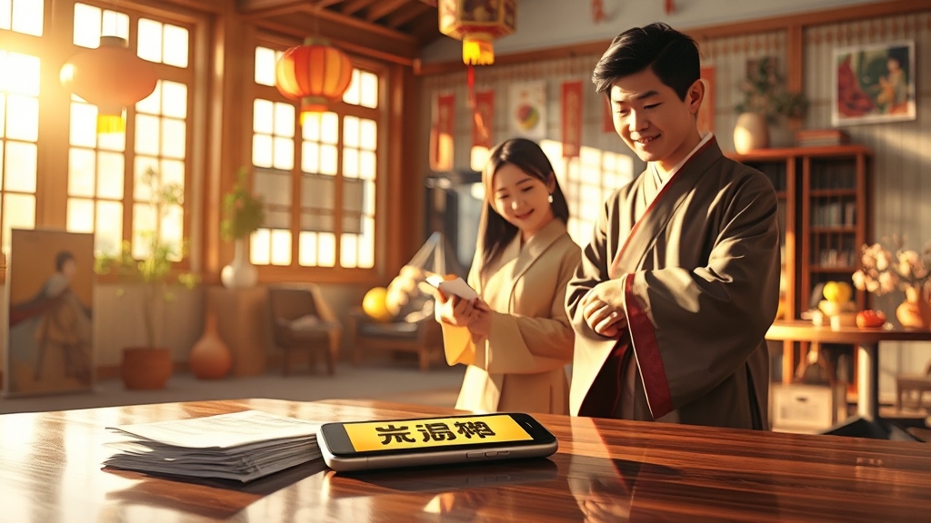 신청 방법: 온라인 & 오프라인 (realistic 스타일)