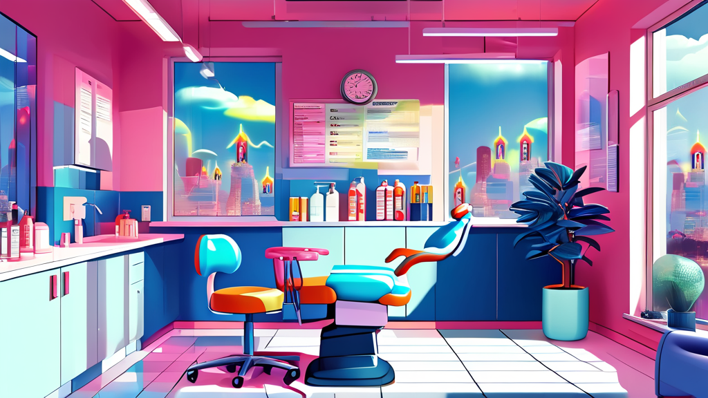 이벤트 치과, 추가 비용 요구 및 폐업 피해 사례 주의 (illustration 스타일)