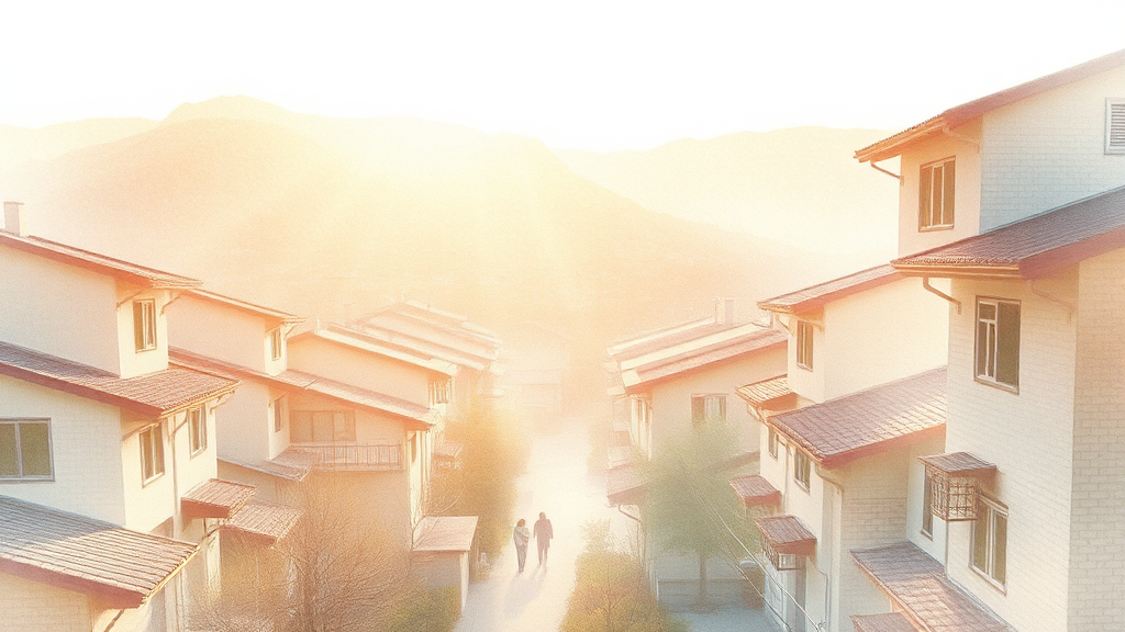 입주 자격 조건 (watercolor 스타일)