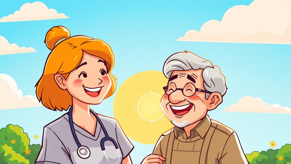 자격증 취득 후 밝은 미래 (cartoon 스타일)