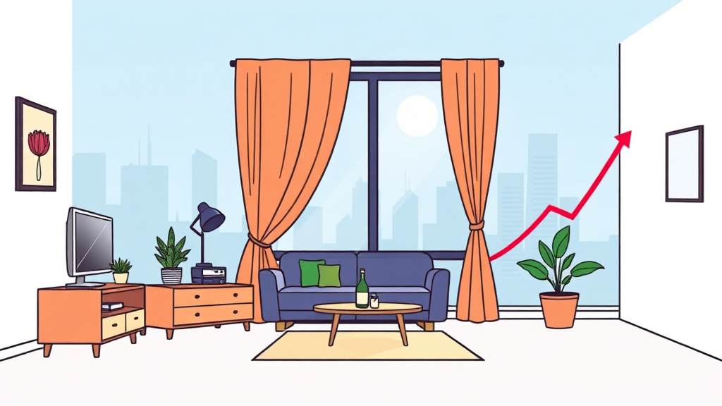 부동산 투자 전략 (cartoon 스타일)