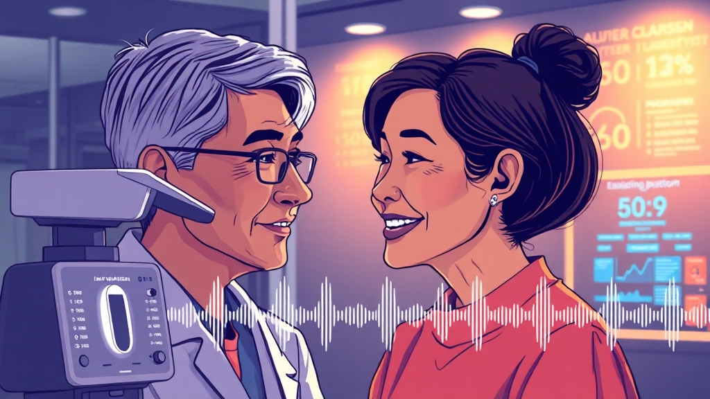 나에게 맞는 보청기 선택 가이드 (illustration 스타일)