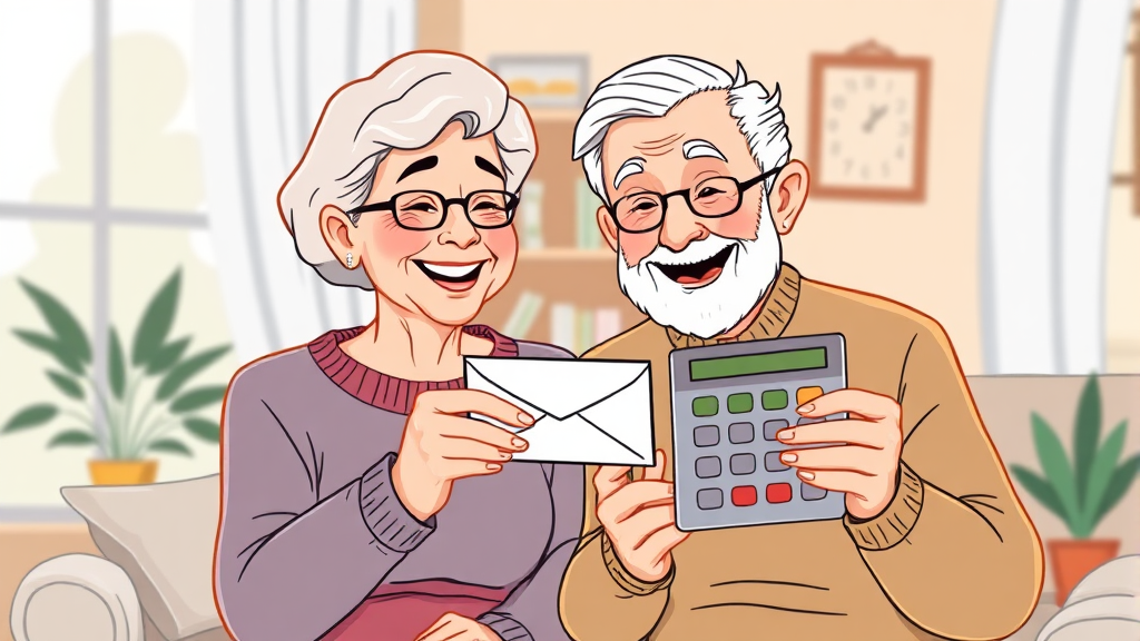내 집으로 받는 용돈, 주택연금 수령액 계산법 (illustration 스타일)