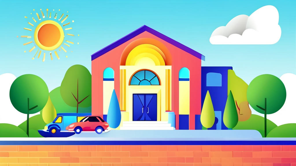 보증료 부담은 줄여보세요! 햇살론 보증료 할인 혜택 (cartoon 스타일)