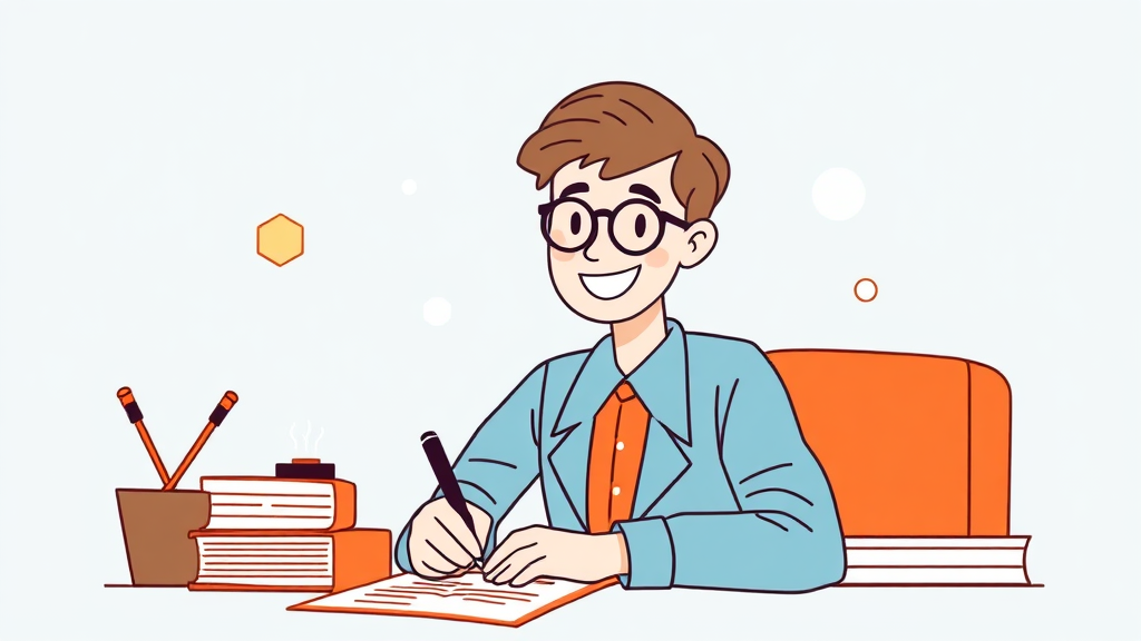 이력서 등록, 이렇게 하세요! (illustration 스타일)