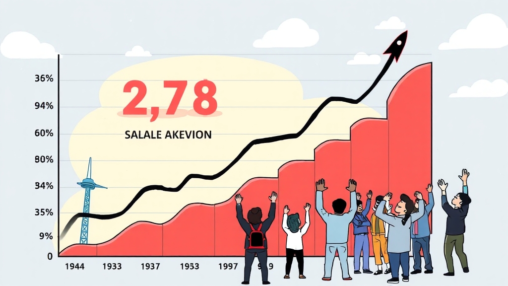 3분기, 놀라운 실적! (cartoon 스타일)