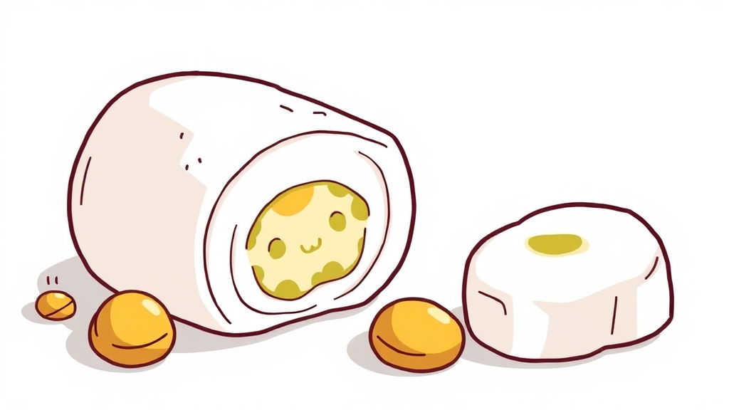 초보도 금손 되는 두쫀쿠 DIY 키트 제작 과정 (cartoon 스타일)