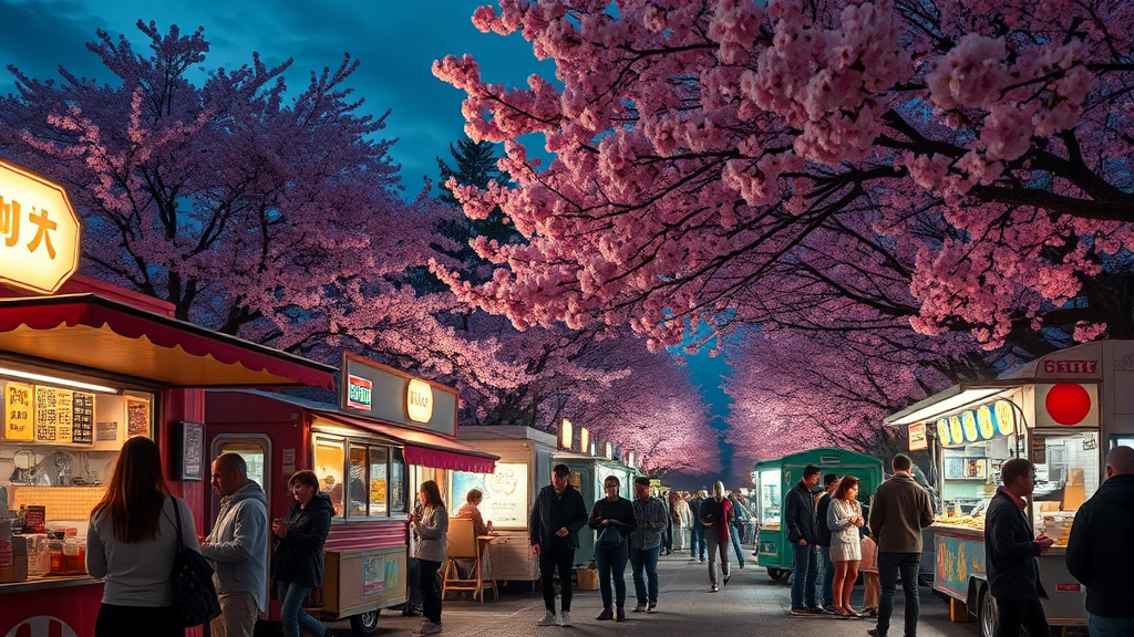 축제 즐길 거리 가득 (realistic 스타일)