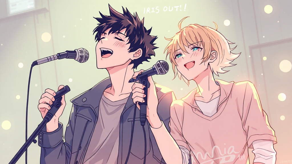 ‘IRIS OUT’ 노래방 정보 및 인기 요인 (illustration 스타일)