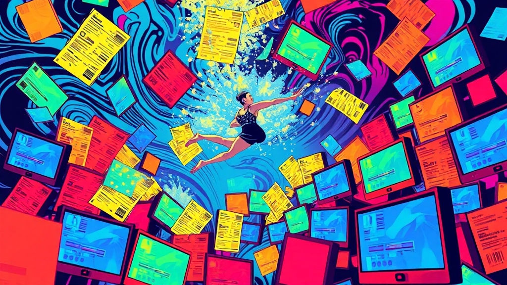 세금 신고 및 환급, 어렵지 않아요! (popart 스타일)