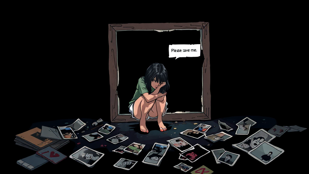 가정폭력 발생 시 초기 대응 및 증거 확보 (illustration 스타일)