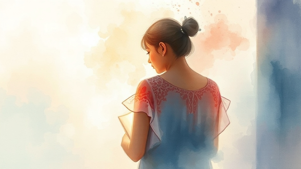 공황장애 진단, 어떻게 이루어질까요? (watercolor 스타일)