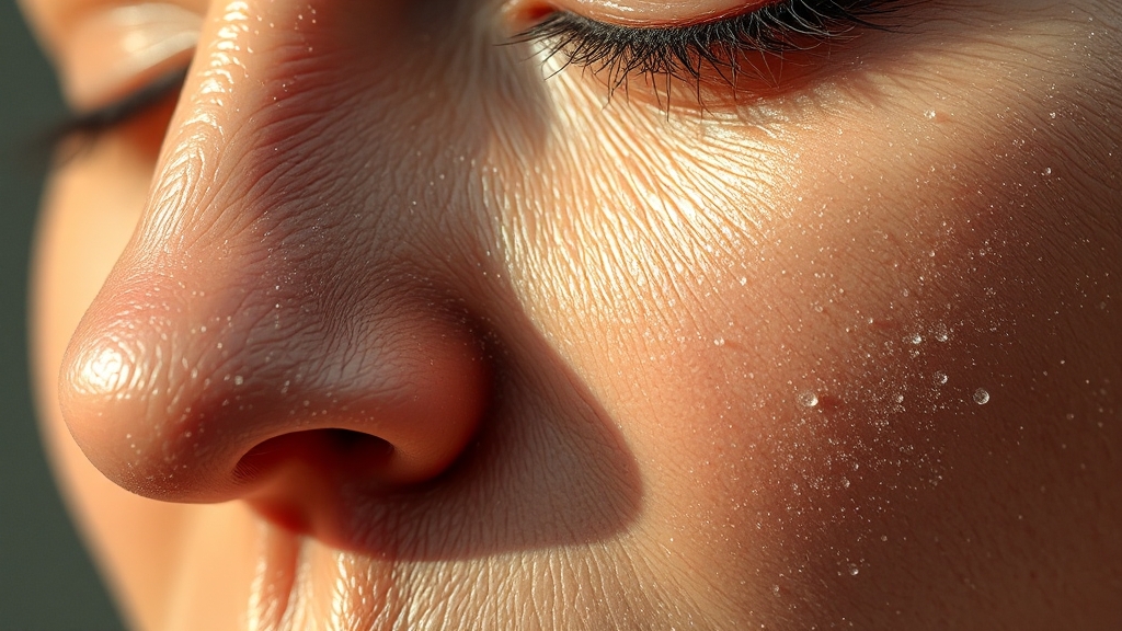 피부 민감도 변화 요인은 무엇일까요? (realistic 스타일)