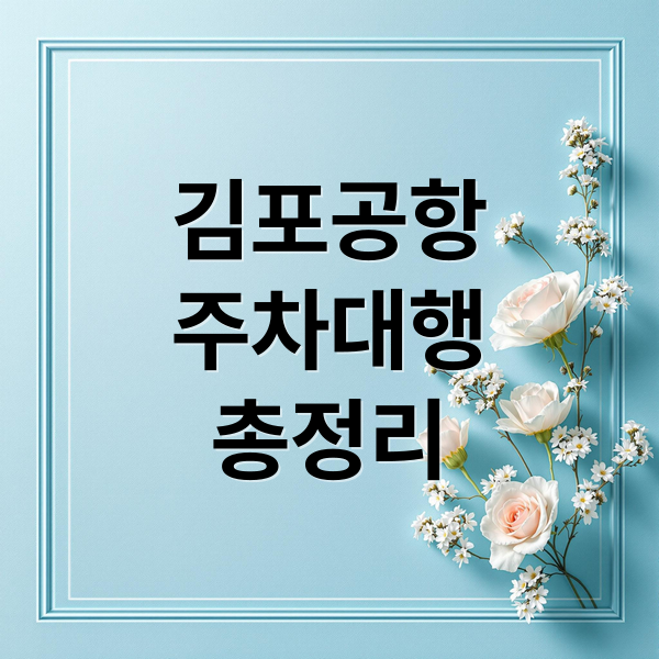 김포공항
주차대행
총정리 (김포공항 주차대행 비교 가이드)