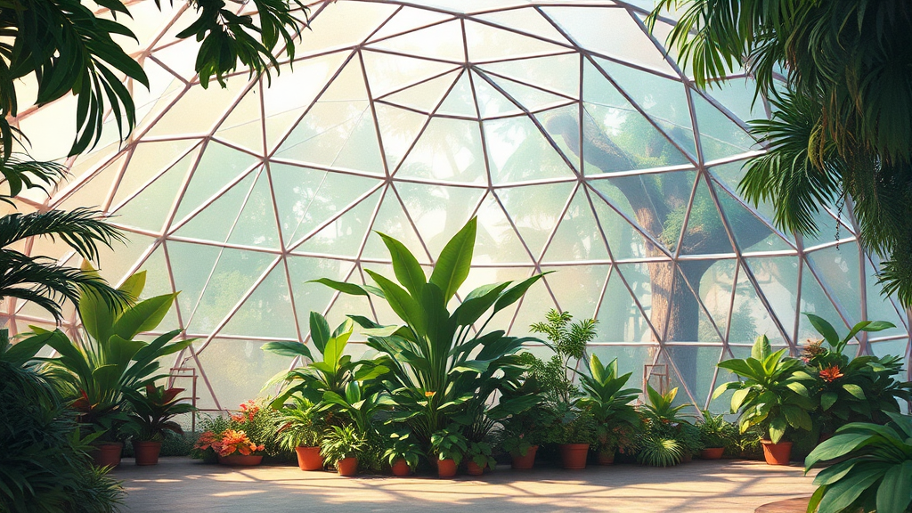 거제 정글돔 방문 정보: 가는 길, 주차, 입장료 (watercolor 스타일)