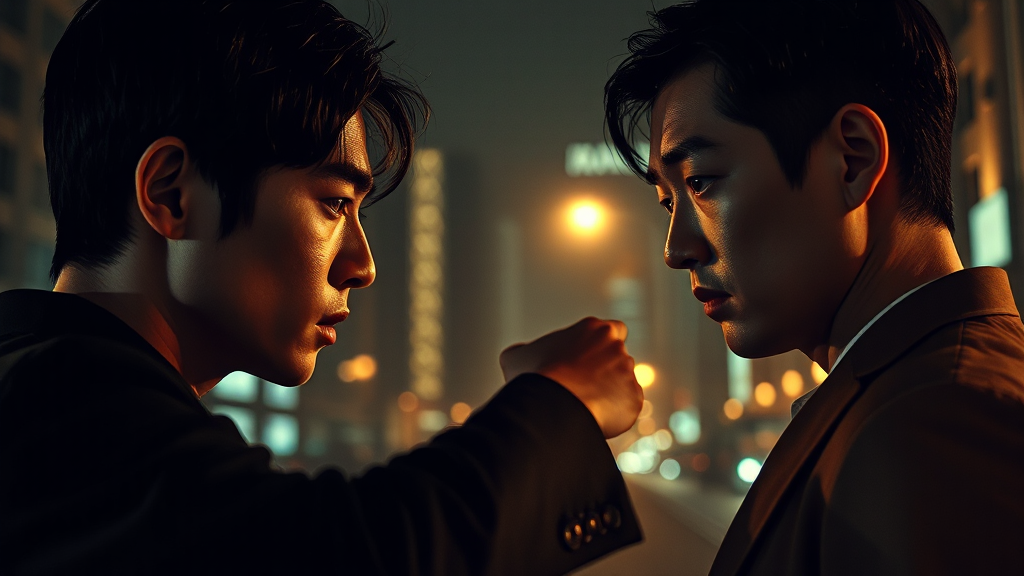 조각도시 등장인물 전체 소개 (realistic 스타일)