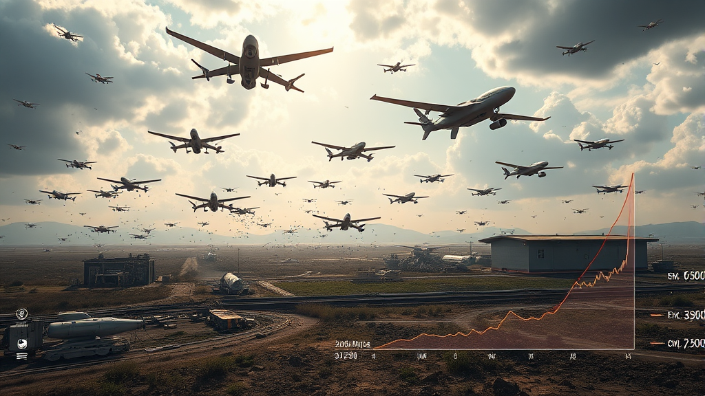 국내 방산 기업 주가 전망 (realistic 스타일)