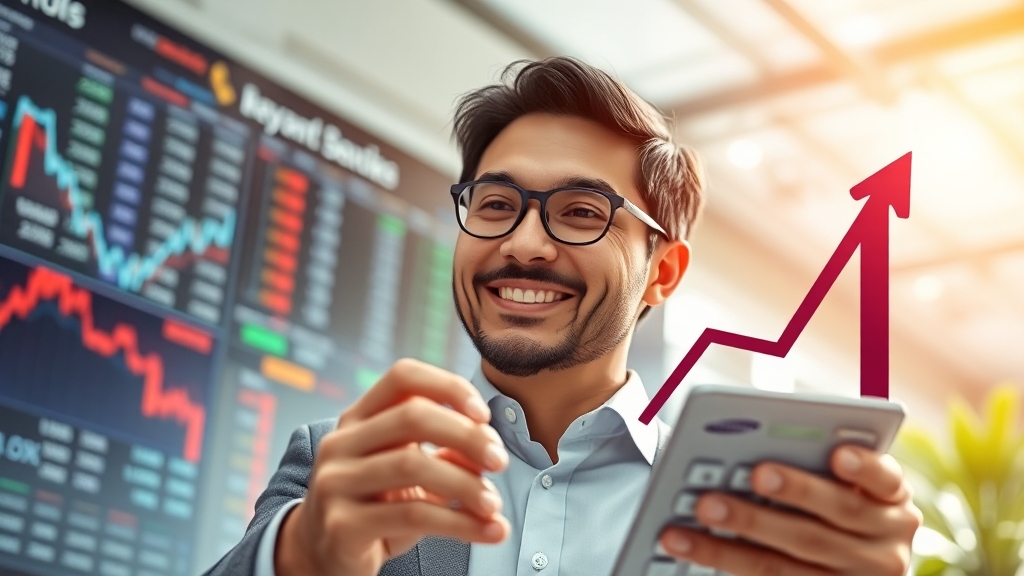 수익률 계산 방법 및 예시 (realistic 스타일)