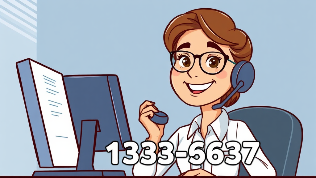 궁금증 해결! 문의처 안내 (cartoon 스타일)